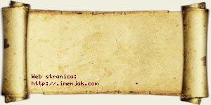 Mina Josijević vizit kartica